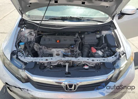 2012 Honda Civic Lx из США, поврежденный, VIN 19XFB2F59CE386965